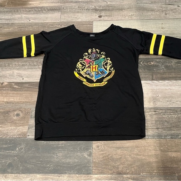 The Wizarding World of Harry Potter Hogwarts embordiery sweatshirt sz medium. - Picture 1 of 6